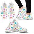Paw prints Women's Sneakers