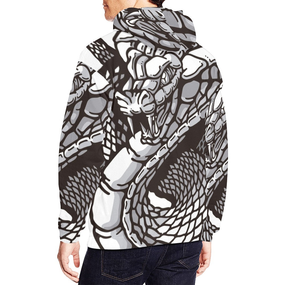 Cobra All Over Print Hoodie