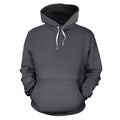 Back Print Wicked Gray Bandana Pullover Hoodie