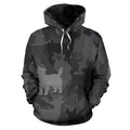 Jack Russell Terrier Dark Grey Hoodie