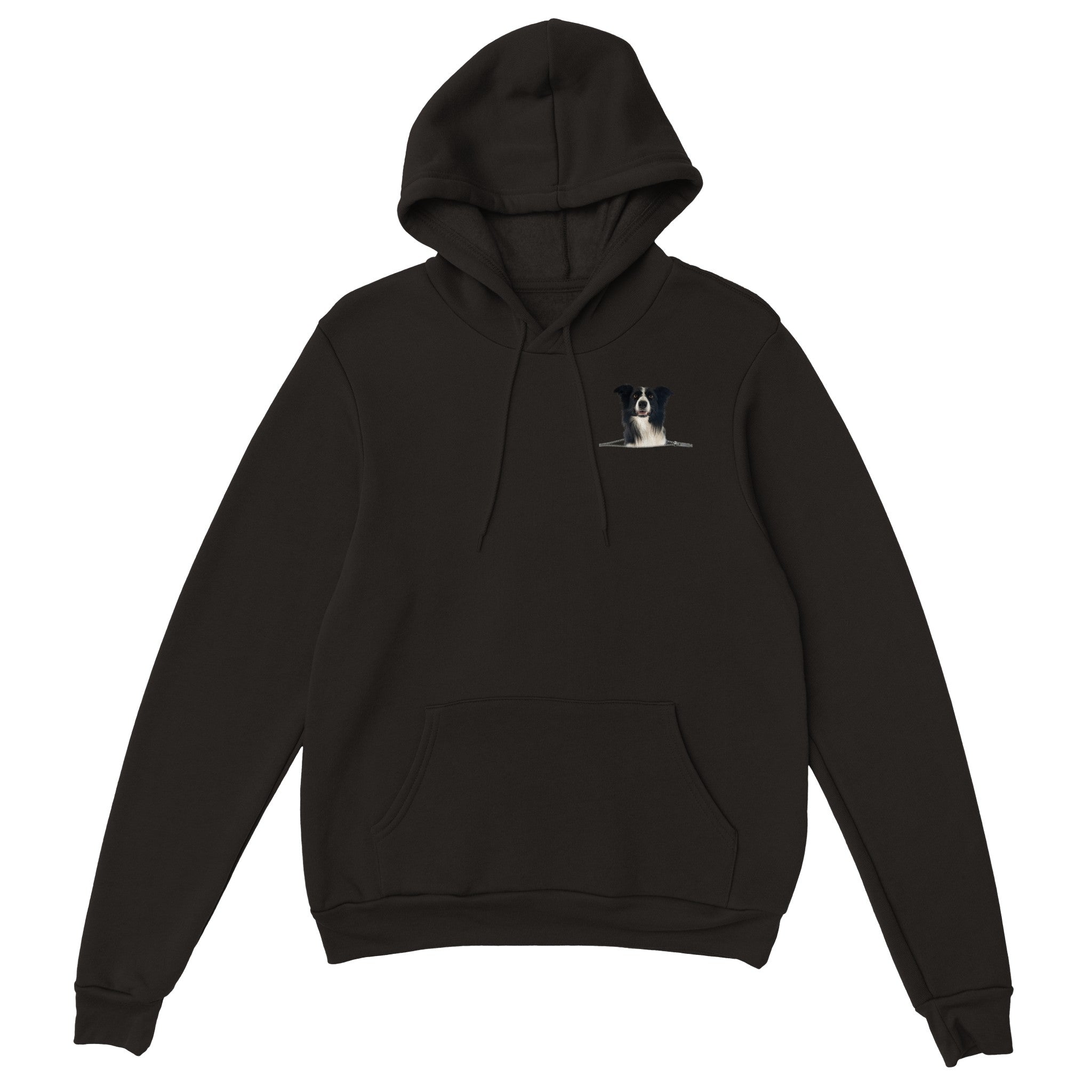 Collie Zip Unisex Pullover Hoodie