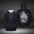 Angry Tiger Biker Style Hoodie